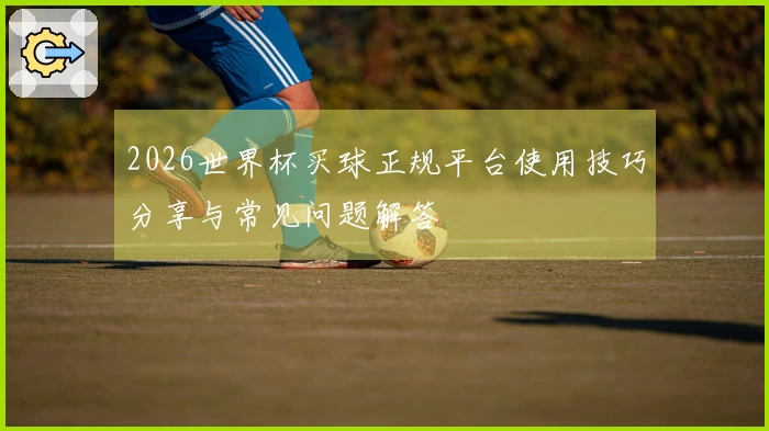 2026世界杯买球正规平台使用技巧分享与常见问题解答